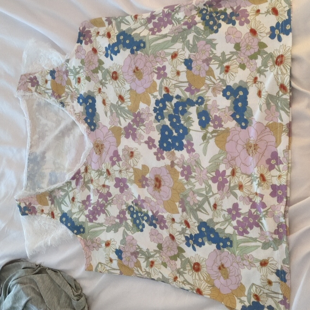 Floral tank top